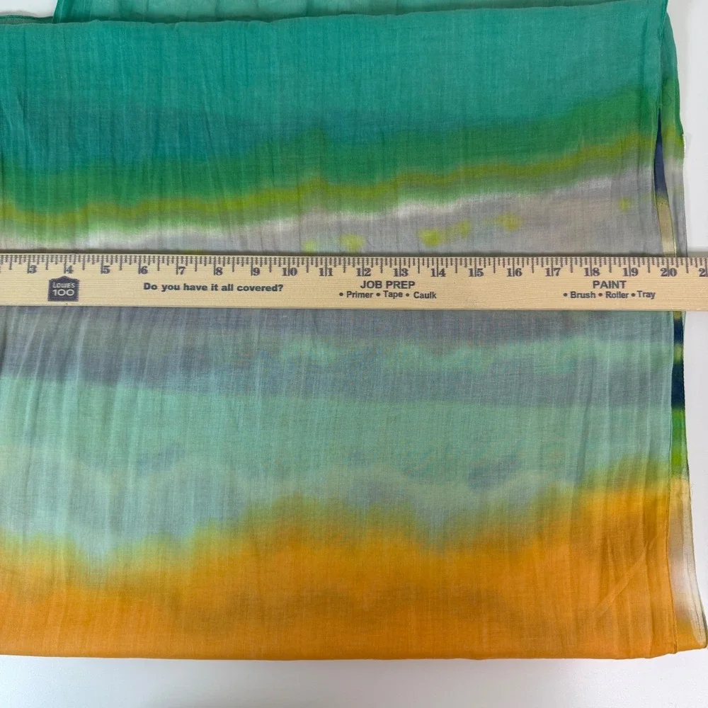 Tie Dye Ombre Cotton Scarf Wrap 20